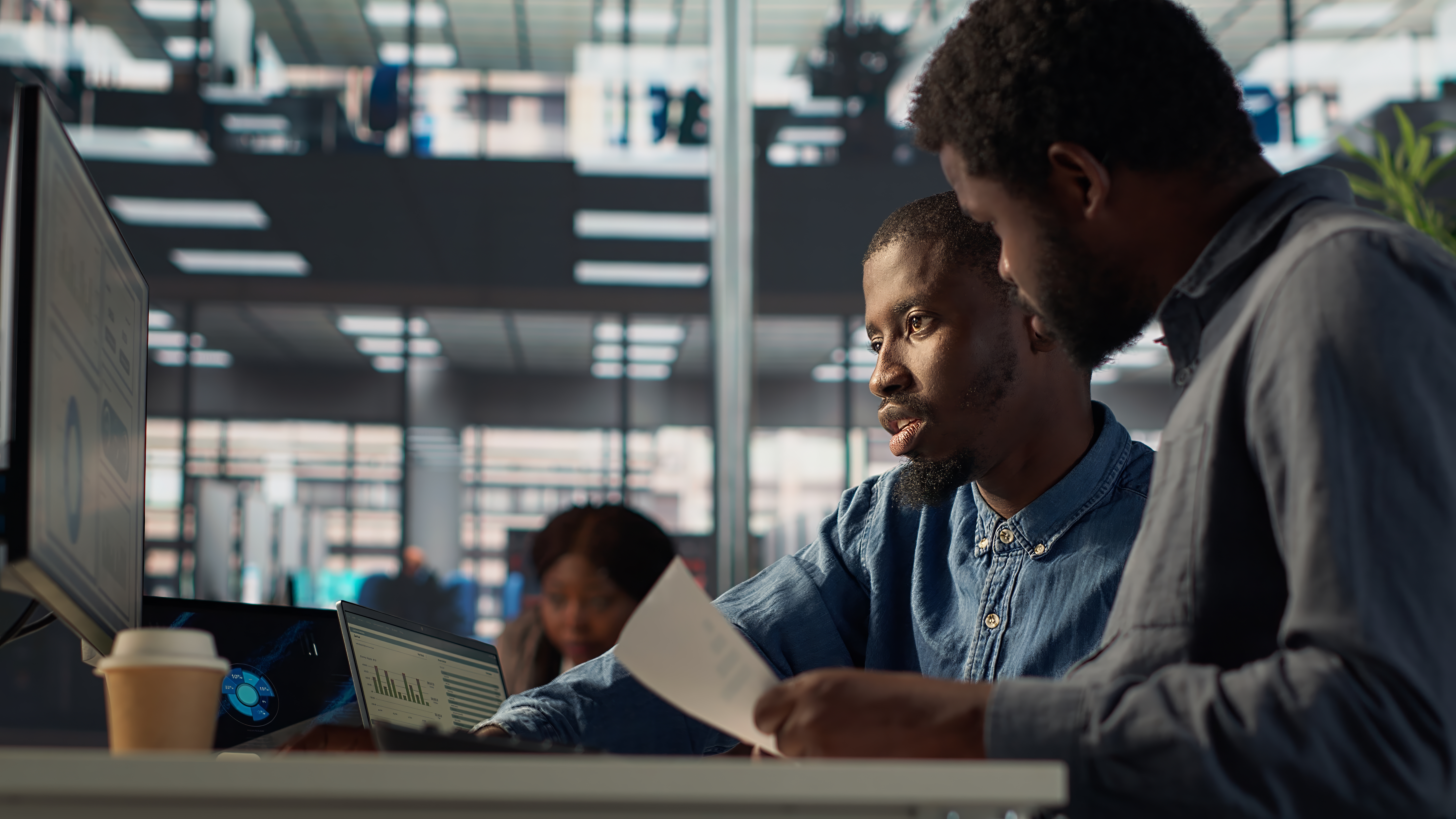 Business manager portrait